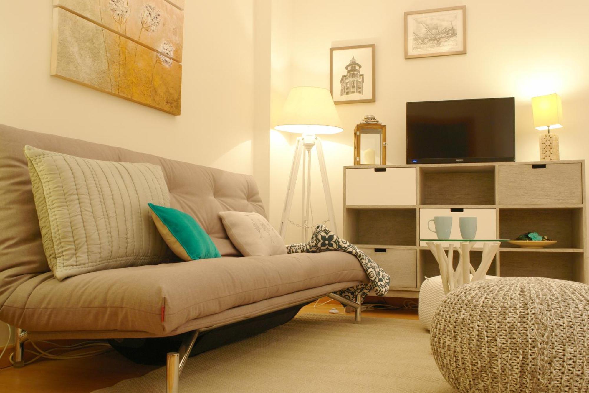 Moderno Y Centrico Apartamento 1 Dormitorio Malaga Bagian luar foto