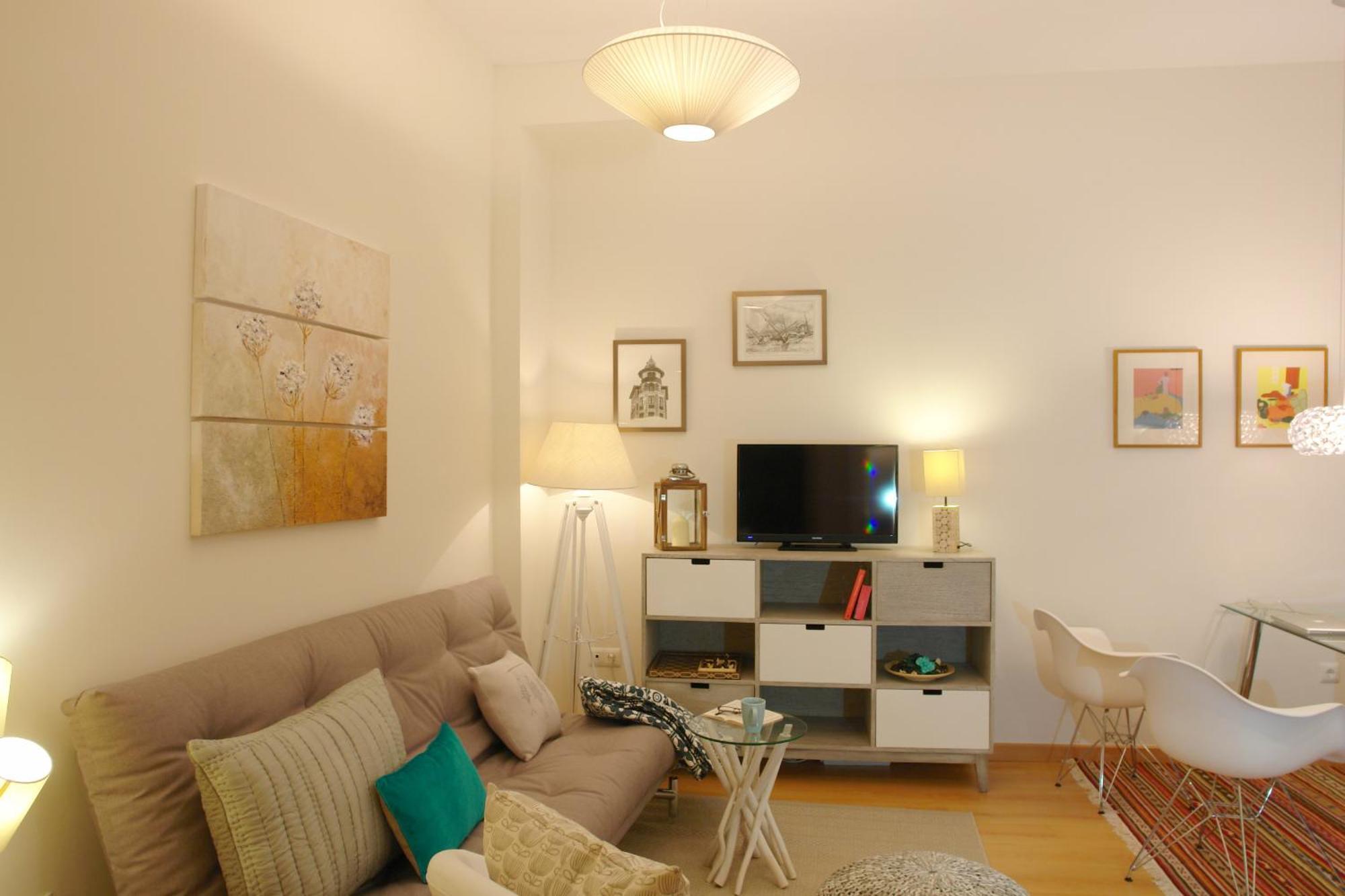 Moderno Y Centrico Apartamento 1 Dormitorio Malaga Bagian luar foto