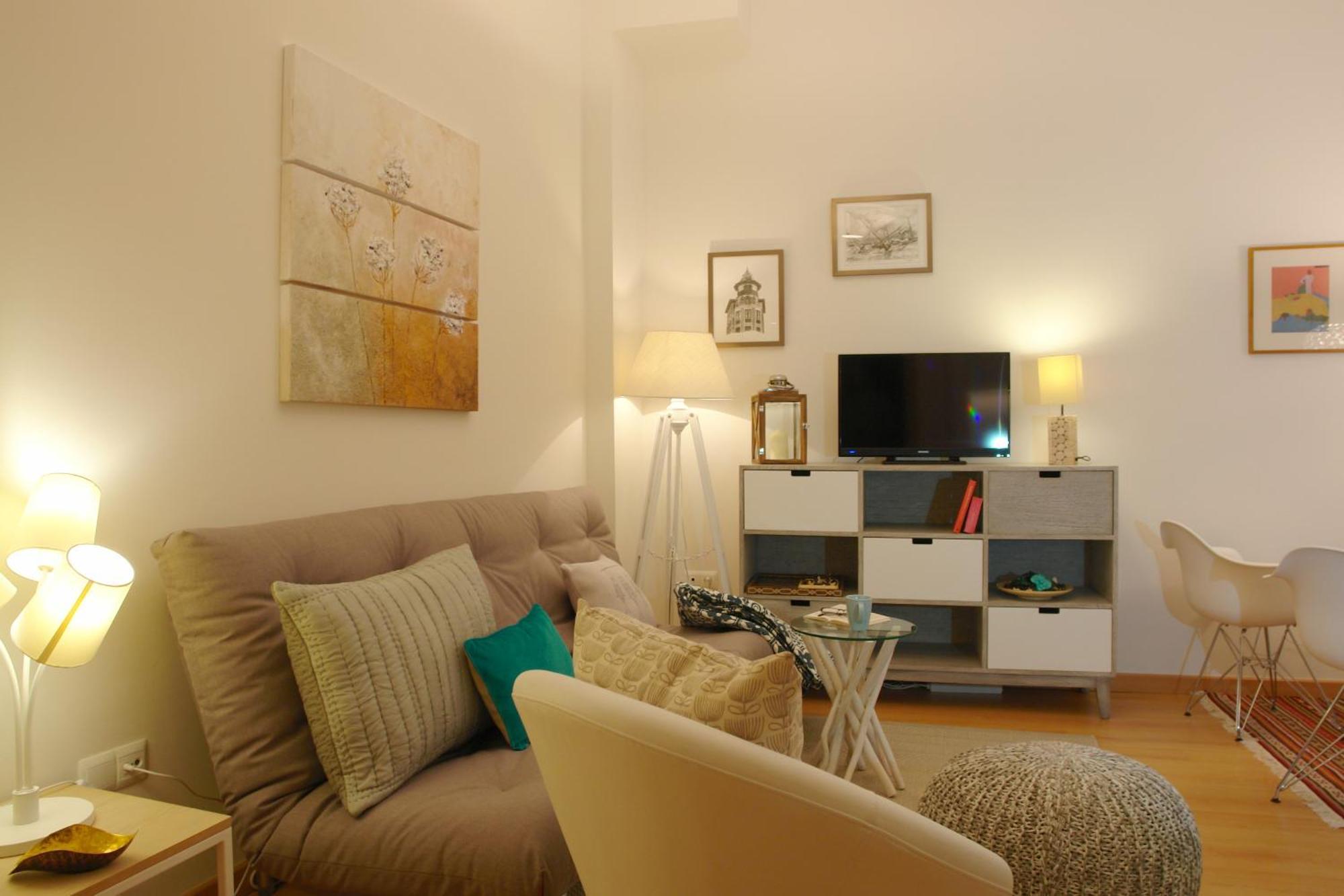 Moderno Y Centrico Apartamento 1 Dormitorio Malaga Bagian luar foto